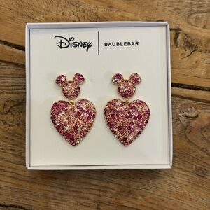 Baublebar Disney Earrings Valentine’s Day 
New in Box